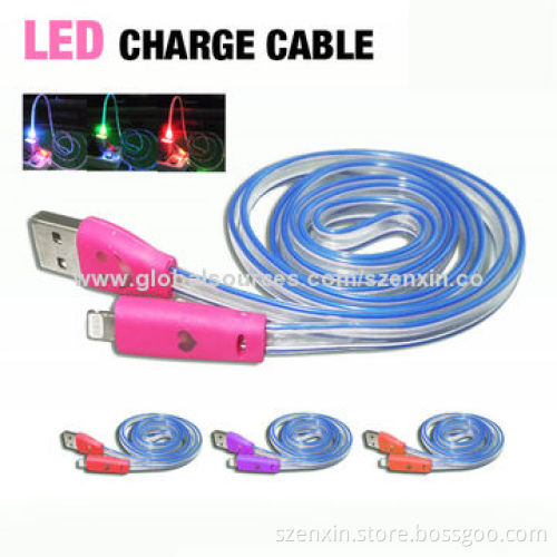 Smile charging and data cable for iPhone 5/5c/5s